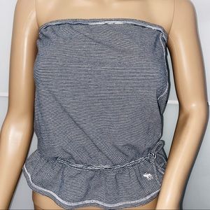Abercrombie Striped Tube Top